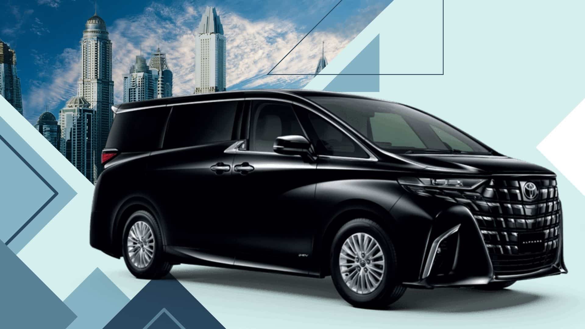 บริการให้เช่ารถ Toyota Alphard พร้อมคนขับ